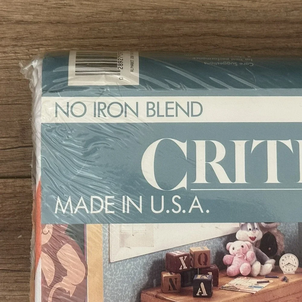 VINTAGE Criterion By Dan River 3 pc Twin Sheet Set 